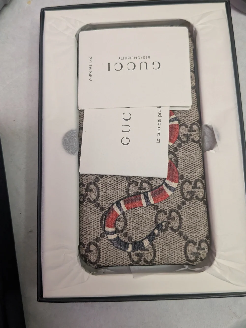 Gucci phone case for an old iphone